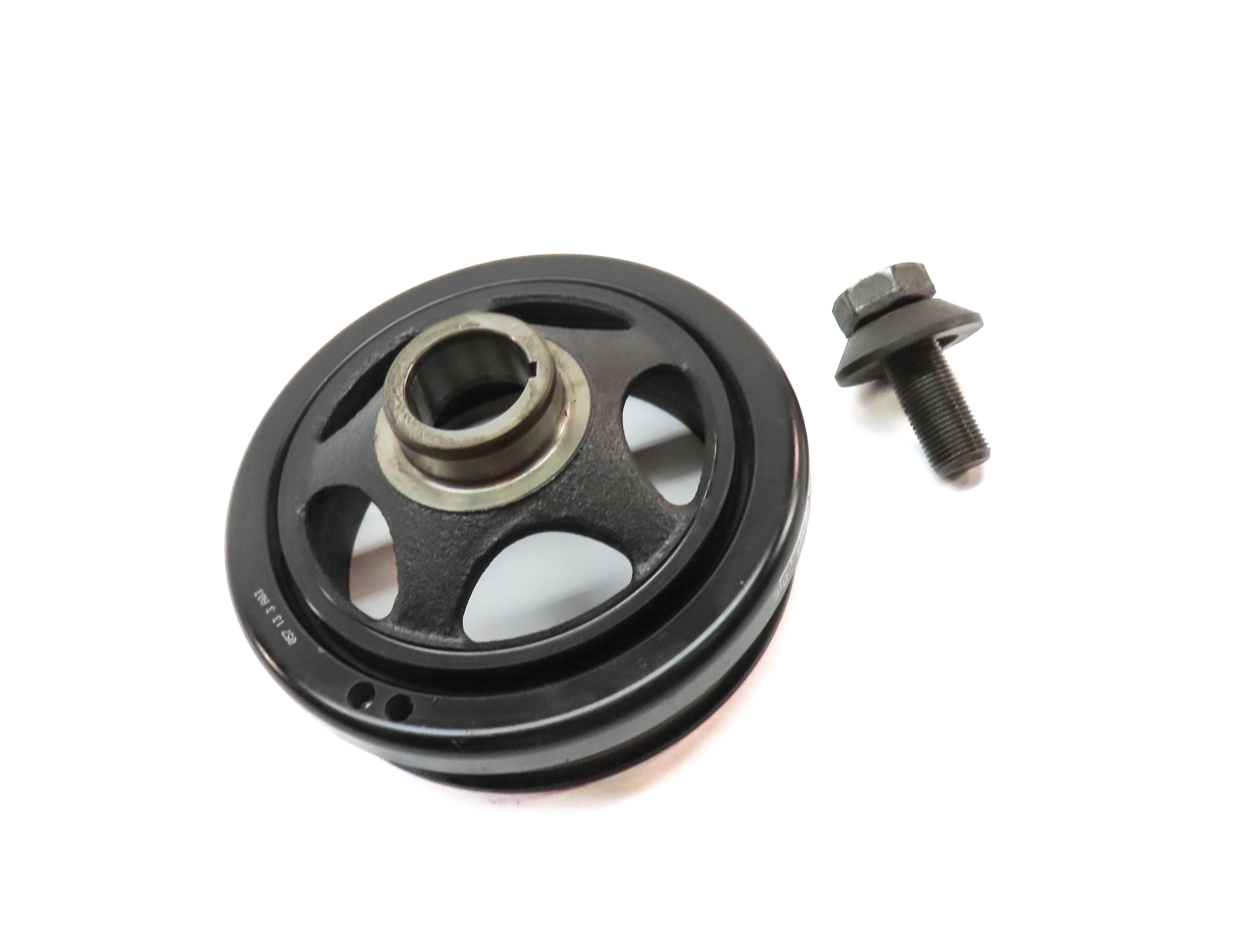 2012-2015 MERCEDES C250 (R172 W204) 1.8L TURBO ENGINE HARMONIC BALANCER PULLEY — exact item pictured